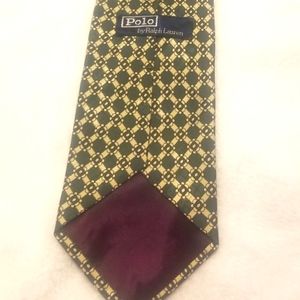 Polo Ralph Lauren tie green
